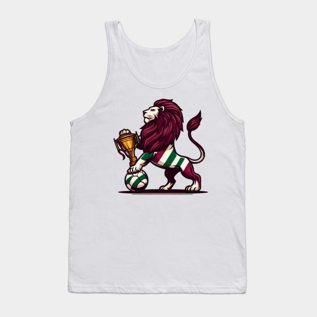 Fluminense Football Club lion campeón Tank Top by The Lion King's Majestic Realm